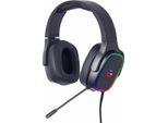 Gembird Gembird GHS-SANPO-S300 Cuffie/ Auricolari Cablati Head-Band Gaming Usb Type-A Nero