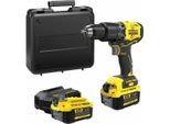 Trapano A Percussione Senza Spazzole 60 Nm - Litio 18 V - 2 Batterie 4 Ah - Stanley Fatmax V20 - SFMCD715M2K-QW