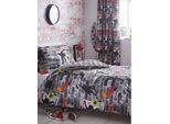 Set Di Biancheria Da Letto "Tricks"", Skateboard AG2140 (Letto Singolo) (Grigio/Nero)"