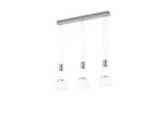 Lampadario A Led Madison Argento Di Trio 342010307