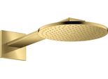 Hansgrohe Axor Showersolutions Pomme De Douche 250 2 Jets, Raccord Mural, Bras De Douche 450 Mm, 35296990, 35296990