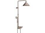 Hansgrohe Axor Starck Showersolutions Tuyau De Douche Avec Thermostat Et Pomme De Douche 2 Jets ConçU Par Front, 26020820, 26020820