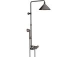 Hansgrohe Axor Starck Showersolutions Tuyau De Douche Avec Thermostat Et Pomme De Douche 2 Jets ConçU Par Front, 26020340, 26020340