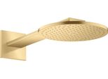 Hansgrohe Axor Showersolutions Pomme De Douche 250 2 Jets, Raccord Mural, Bras De Douche 450 Mm, 35296250, 35296250
