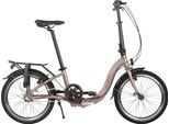 Ugo Bicicletta Pieghevole Now I3 Maroon Brown