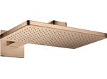 Hansgrohe Axor Showersolutions Pomme De Douche 460/300 1 Jet, Bras De Douche, Rosette CarréE, 35278300, 35278300