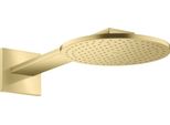 Hansgrohe Axor Showersolutions Pomme De Douche 250 2 Jets, Raccord Mural, Bras De Douche 450 Mm, 35296950, 35296950
