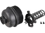 Metzger Coperchio Alloggiamento Filtro Olio 2370103 Per Vw Golf Vii Hatchback (5G1, BQ1, BE1, BE2) Plastica