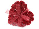 Fiori Di Sapone Cuore Di Rosa Rossa 24Pz