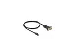 Delock Adapter Usb Type-C > 1 X Seriell RS-232 D-Sub 9 Pin
