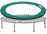 Trampolino Da Giardino Jopassy, Copertura Per Bordo Ø244 Cm 100% Resistente Ai Raggi Uv E Agli Strappi Verde