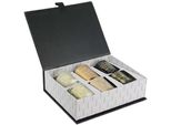 6 Candele Profumate In Scatola Nera Home Deco Factory