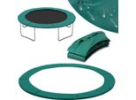 Copertura Per Bordo Trampolino Jopassy, Accessori Per Trampolino, Copertura Per Molle, Protezione Per Bordi, Tappetino Di Sicurezza, Resistente Ai Raggi Uv, Verde, Ø 244 Cm