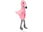 Beeztees Flamingo Quak - Giocattolo Per Cani - Peluche - Rosa - 40X20X6 Cm