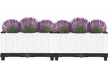 Vidaxl Letto Rialzato 80X40X23 Cm In Polipropilene
