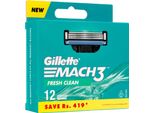 Gillette - Mach3 - Spare Heads 12.0Ks