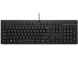 Tastiera Cablata Hp 125 Usb, Dimensioni Complete (100%), Cavo, Usb, Interruttore A Membrana, Nero