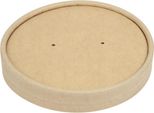Colpac Riciclabile Kraft Tazza Per Zuppa Per Microonde Coperchio 450Ml (500 Pezzi)