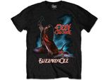 Ozzy Osbourne - Maglietta "Blizzard Of Ozz"" Per Uomo/Donna Unisex RO2581 (L) (Nero)"