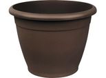 Vaso Da Fiori In Plastica Naxos Ø 18 Cm Marrone