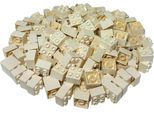 Mattoncini Lego® Duplo® 2X2 Bianco - 3437 Nuovo! Quantità 25X
