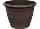 Vaso Da Fiori In Plastica Naxos Ø 20 Cm Marrone
