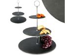 Etagere Per Torte, Biscotti E Frutta A 3 Livelli In Schiefer