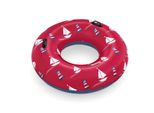 Bestway Red Ships Anello Nuoto 119Cm Vinile + 2 Maniglie