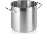 Pentola Professionale In Acciaio Inox Pentola Per Zuppa Con Coperchio, 17,0 Litri, ØXh: 28 X 28,5 Cm