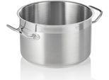 Pentola Professionale In Acciaio Inox Pentola Per Friggere Con Coperchio, 6,5 Litri, ØXh: 24 X 16 Cm