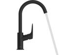 Hansgrohe Logis Mitigeur De Lavabo, Bec Pivotant, Comfortzone210, Vidage à Tirette, Saillie 154Mm, 71130670, 71130670