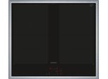 Siemens Iq700, Piano Cottura A Induzione, 60 Cm, Con Controllo A Forno, Nero, Con Cornice Sul Piano, EY645CXB6E