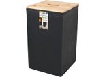 Eda 010481 No Contenitore Per Pellet Eda, 36 Litri, Nero