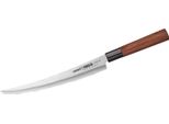 Samura Okinawa Tanto Slicing Knife 9" - Coltello Da Cucina Giapponese A Doppio Taglio Per Tagli Di Precisione Ed Eccellenza Culinaria"