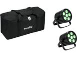 Eurolite Set 2X Akku Par 6 Qcl + Soft-Bag (20000963)