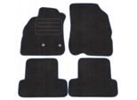 Set Di Tappetini In Velluto Per Renault Megane Iii Cc (2008 - 2016) 4 Pezzi - Nuovo - Premium