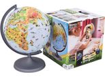 Mappamondo Zoologico In Scatola Di Cartone 22 Cm