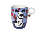 Goebel Ed Heck Love Dog (KüNstlertasse, Fine Bone China)