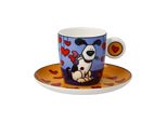 Goebel Ed Heck Love Dog (Espressotasse, Fine Bone China)