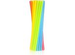 200 Cannucce Di Plastica Riutilizzabili / Cannucce Colorate