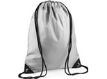 Bagbase - Borsa Da Ginnastica "Premium"" RW9090 (Taglia Unica) (Argento)"