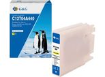 Inchiostro Compatibile G&G Con C13T04A440, NP-E-T04AXXLY-A, Giallo, 8000S