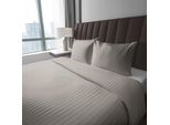 Deco4Home Satin Pure Biancheria Da Letto | 220X200Cm | Beige