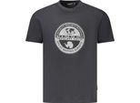Napapijri T-Shirt Logo In Cotonelogico A Manica Corta E Scollo Rotondo: Taglia - M Taglia: M