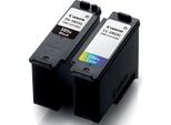 Canon PG-585XL/CL-586XL Photo Value Pack - Confezione Da 2 Pezzi - Alta Resa - Nero, Colore (Ciano, Magenta, Giallo)