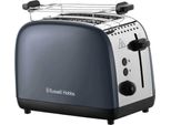 Russell Hobbs Tostapane Colours Plus 2 Fette 6 Livelli Portapannolini Grigio