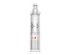 Pompa Sommergibile Per Pozzi Profondi, Potenza 180W, Portata 42,38Ft³/H, 12Vsilvereu