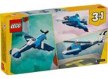 Lego Creator 3In1 Plane: Aeroplano Da Corsa Giocattolo - Trasformabile In Jet O Elicottero - Set Di Costruzione Di Veicoli Per Bambini E Bambine Dai 7 Anni In Su - Idea Regalo Di Compleanno 31160