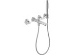 Hansgrohe Axor Citterio C Robinetterie De Baignoire 3 Trous EncastréE Pour Montage Mural, Avec Douchette à Main, 49480000, 49480000