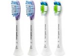 Set Di 4 Accessori Per Spazzolini Philips Diamondclean G3 HX6061 HX9051 Sonicare